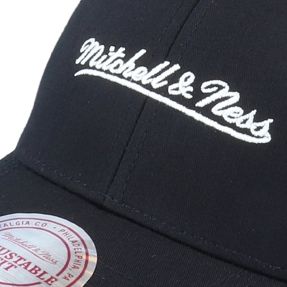 Mitchell & Ness Black Adjustable Hat